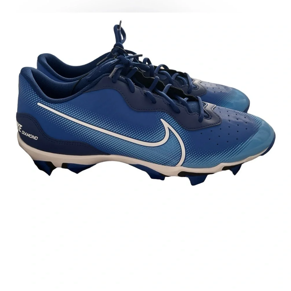 NEW Nike Alpha Huarache Keystone 4 Blue/White Baseball Cleats